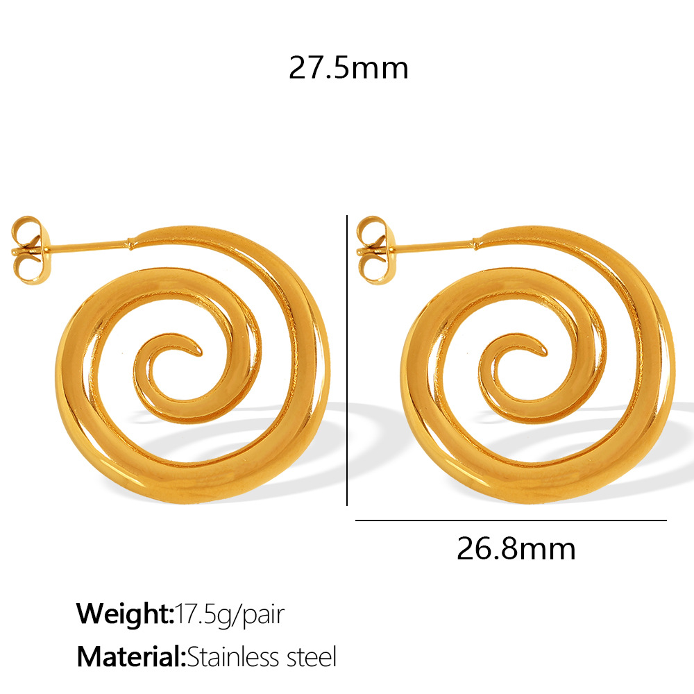 EH593 Gold Earrings