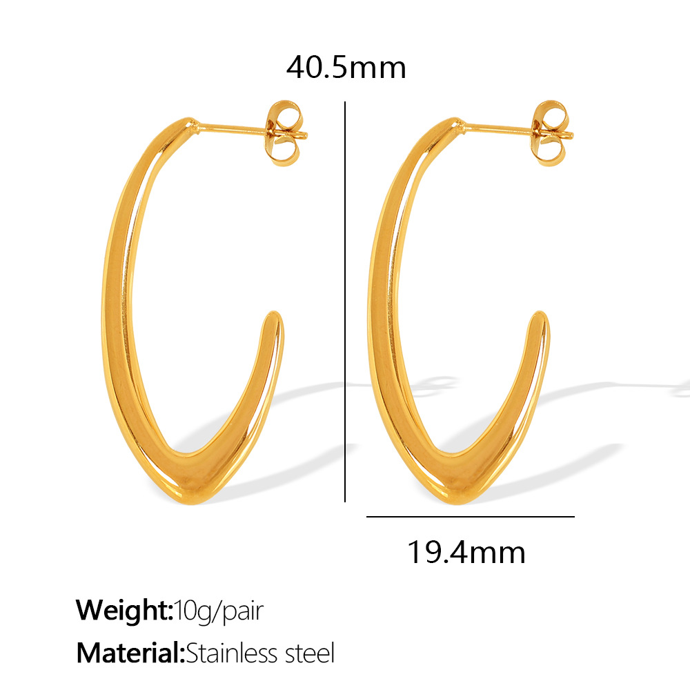 EH594 Gold Earrings