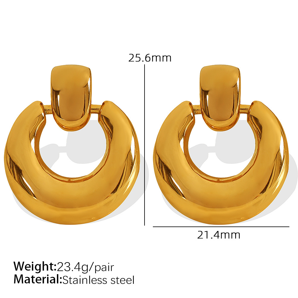 EH566 gold earrings