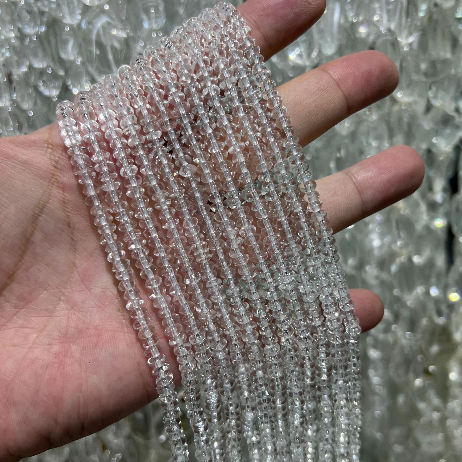 3X5mm Clear Quartz (128 pieces)