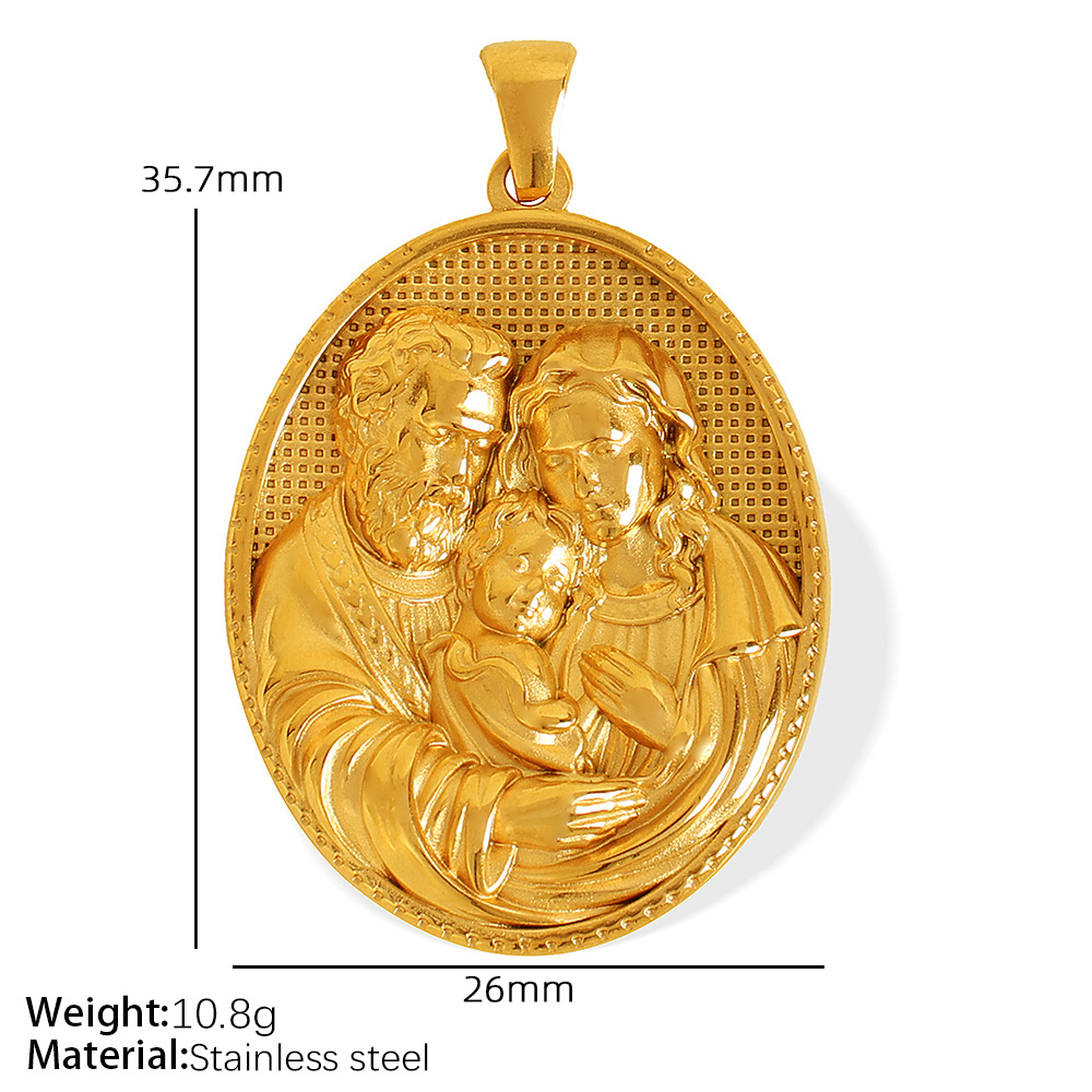 PJ04 Gold Pendant