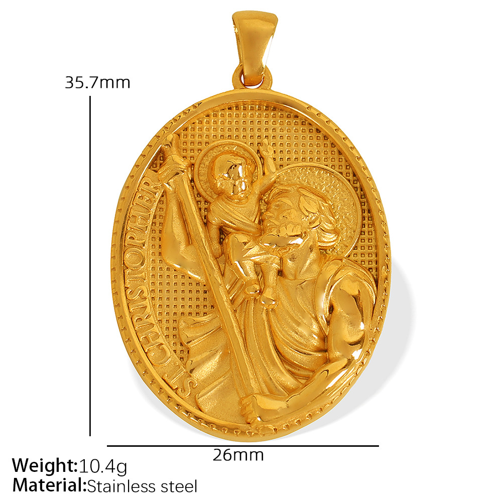 PJ05 Gold Pendant