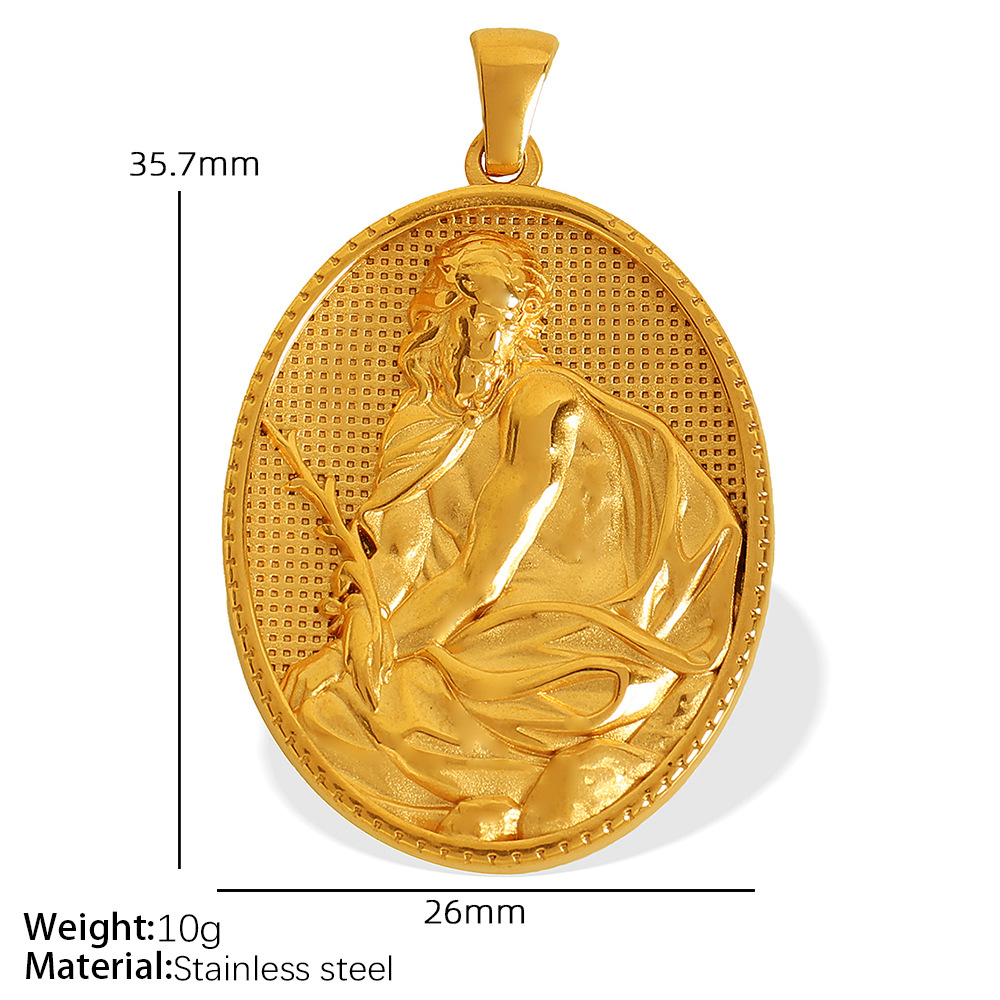 PJ07 Gold Pendant