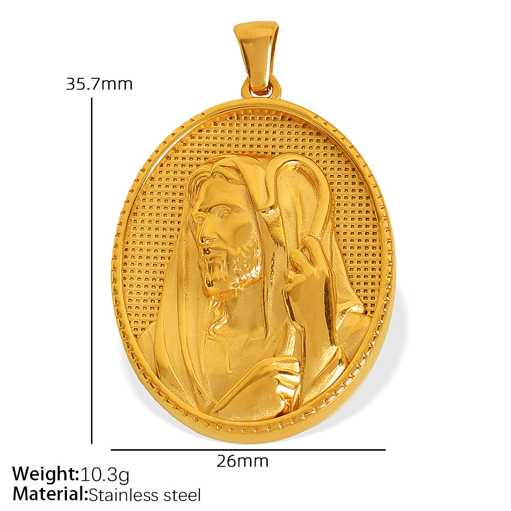 PJ08 Gold Pendant