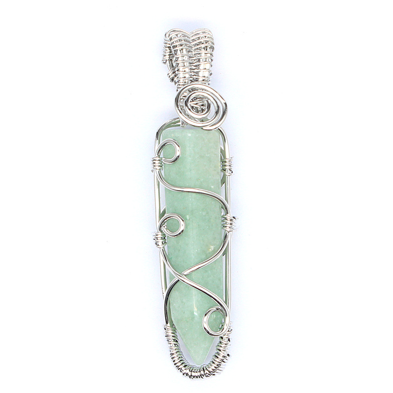 Aventurine-silver