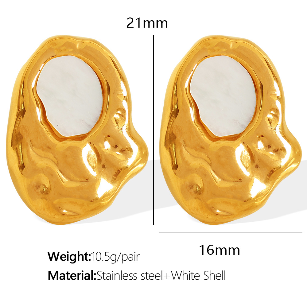 EH489 gold earrings