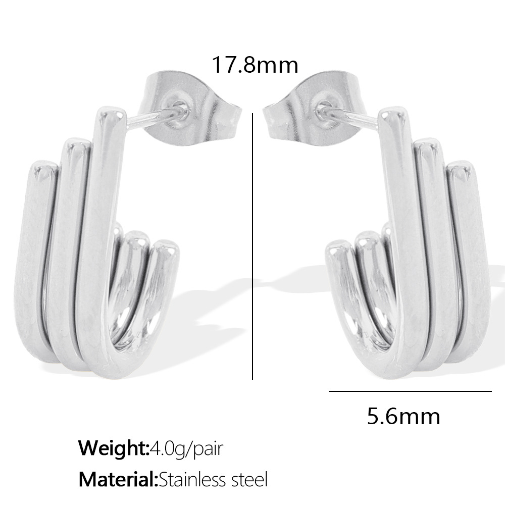 EH481 silver earrings