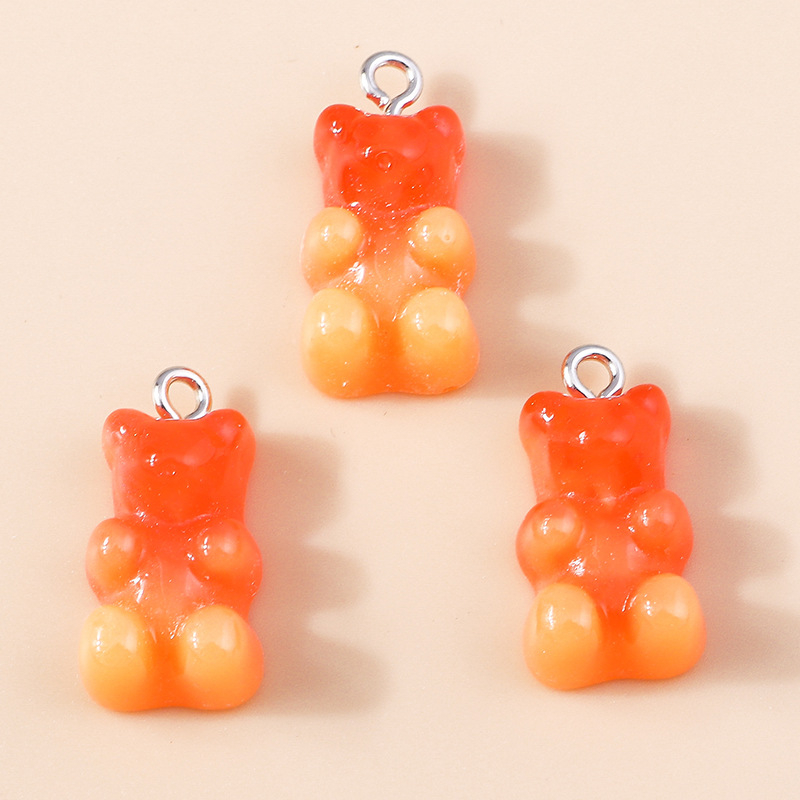 Orange gradient bear