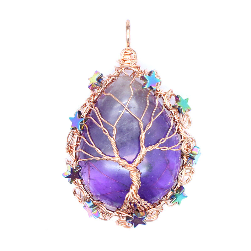 Amethyst (rose gold)