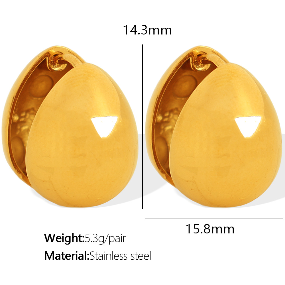 EH408 Glow Gold Earrings