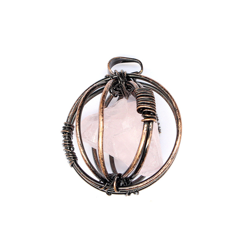 Rose quartz (bronze)