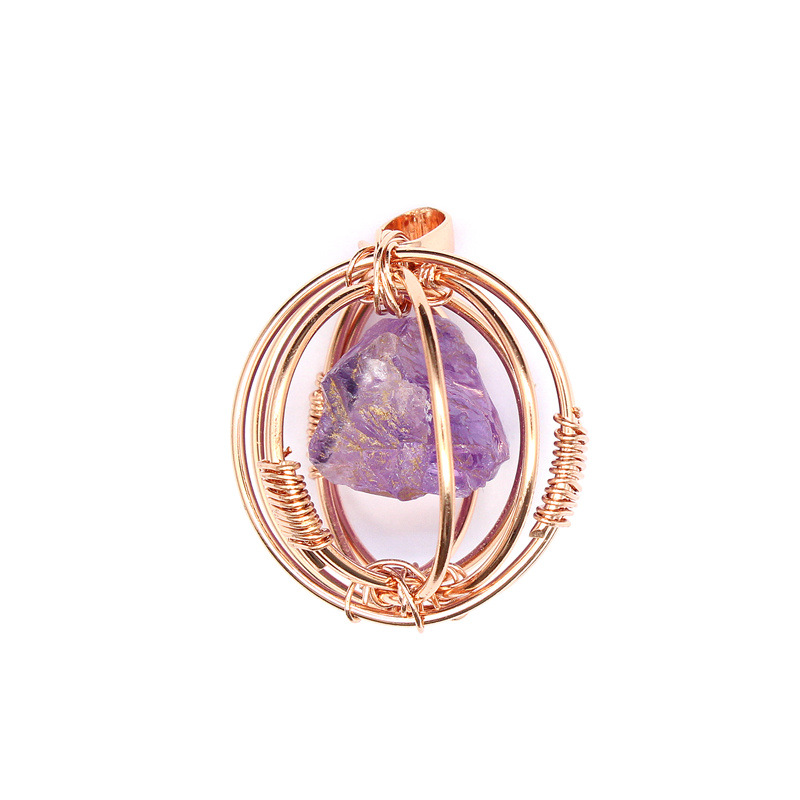 Amethyst (rose gold)