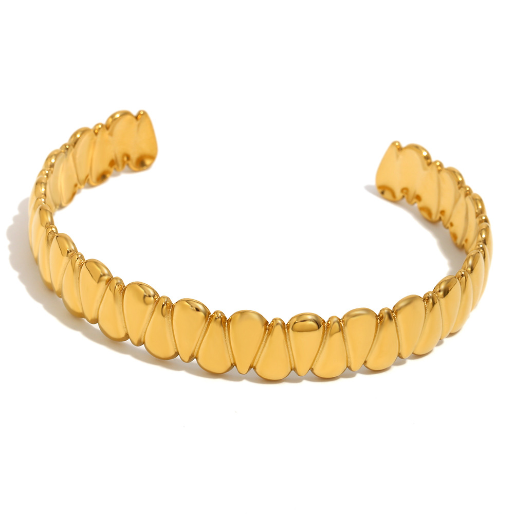 Water drop bracelet-gold