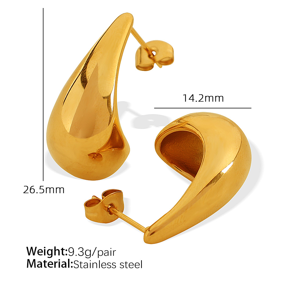 EH313 Gold Earrings