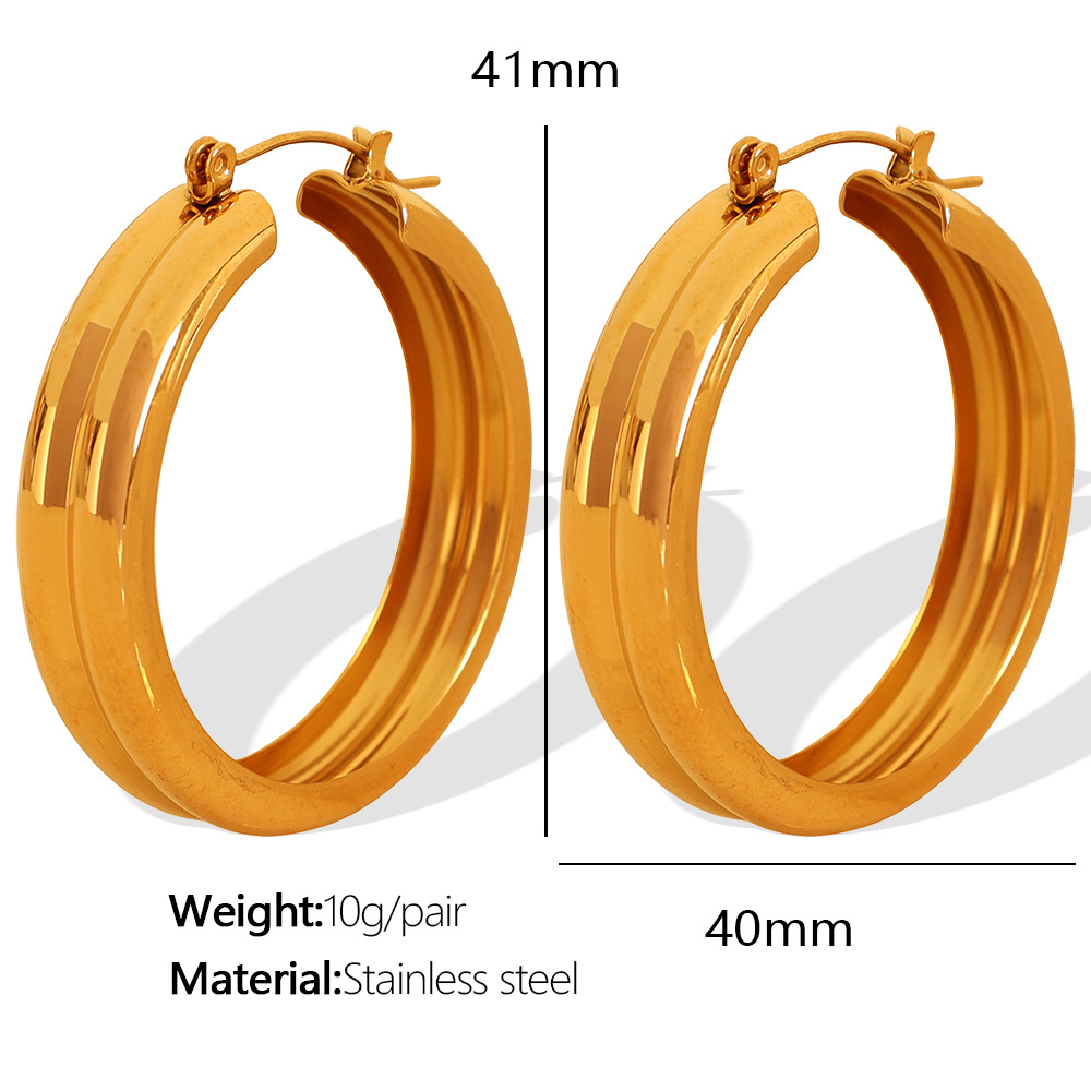 EH337 Gold Earrings