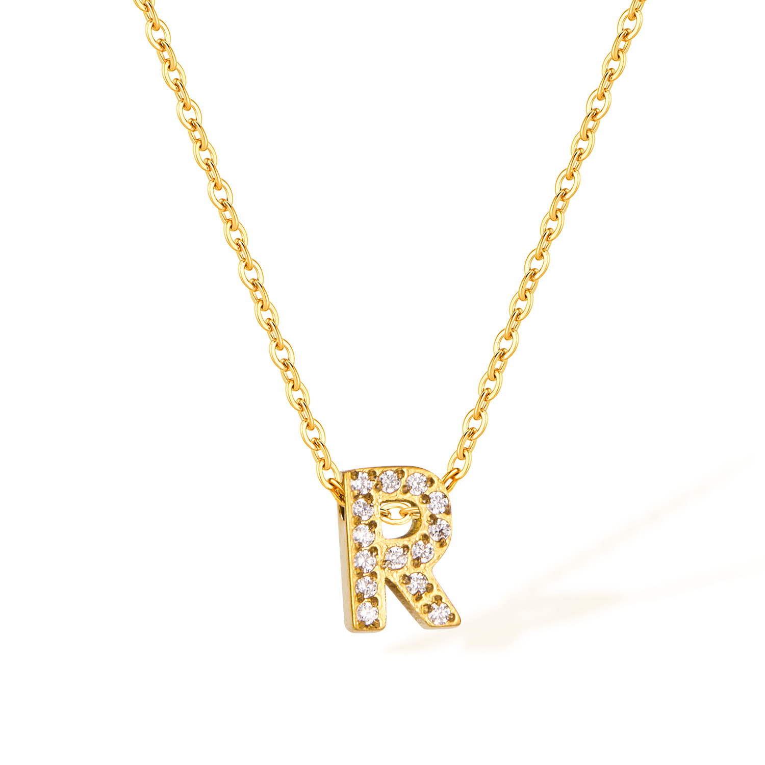 Gx2588r-steel necklace r