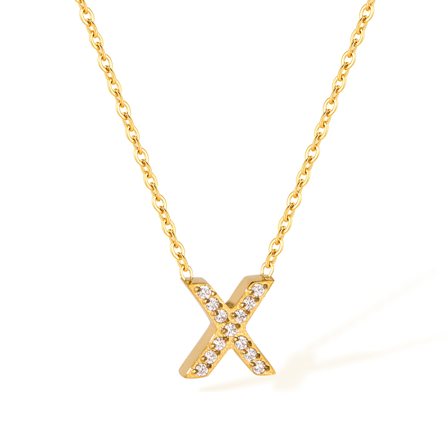 Gx2588x-steel necklace x