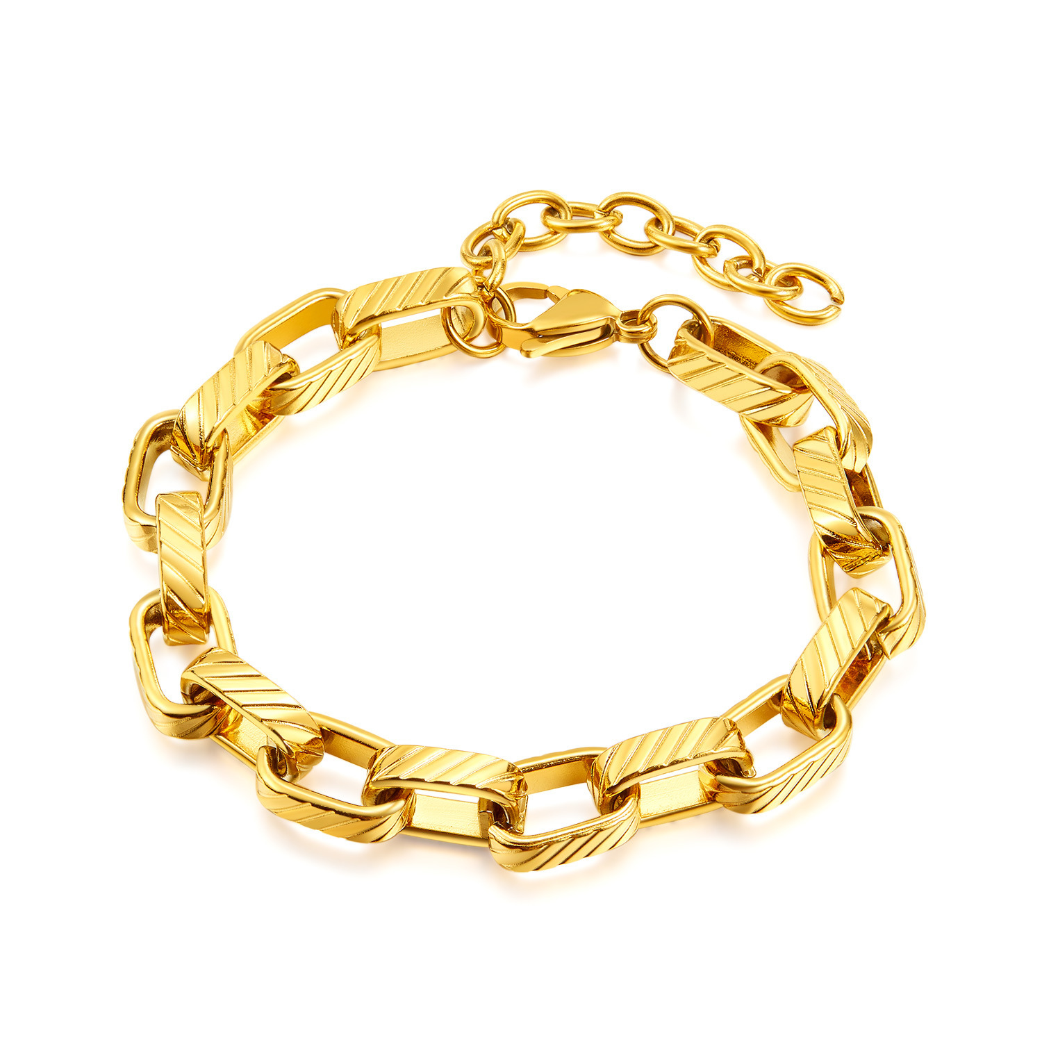 1385-Steel Bracelet Gold