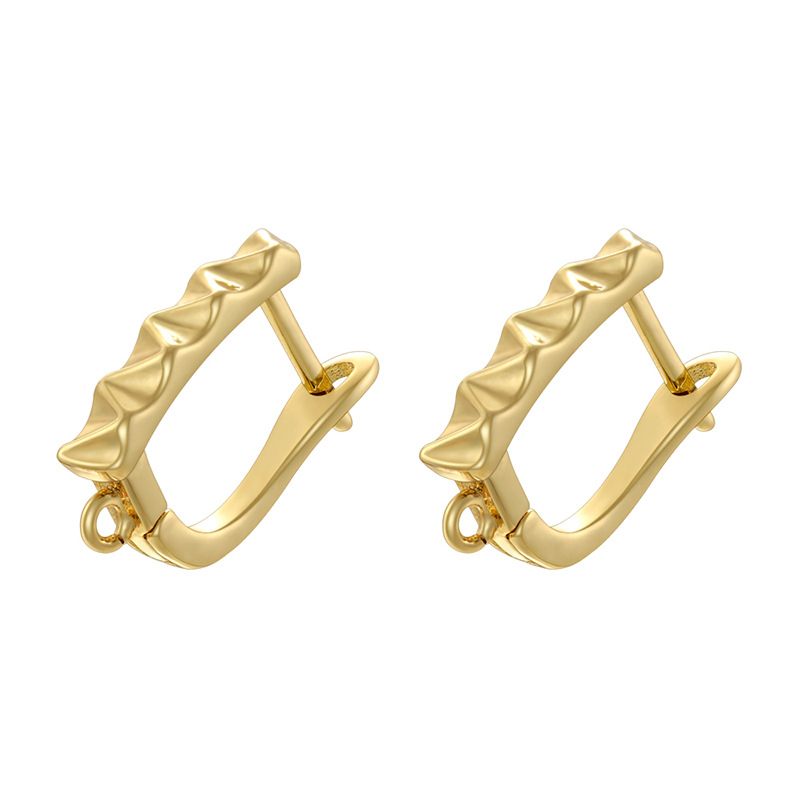 Ve1543 gold earrings 1 pair