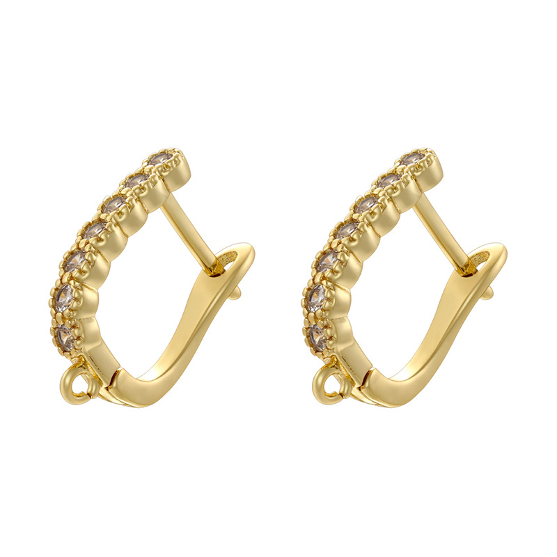 Ve1544 gold earrings 1 pair