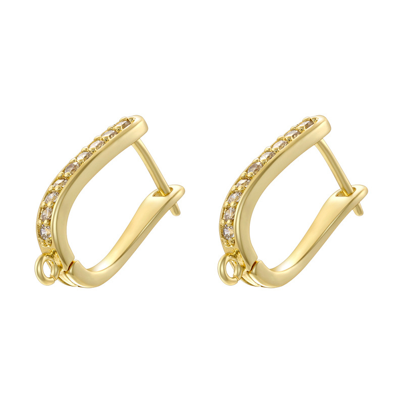 Ve1545 gold earrings 1 pair