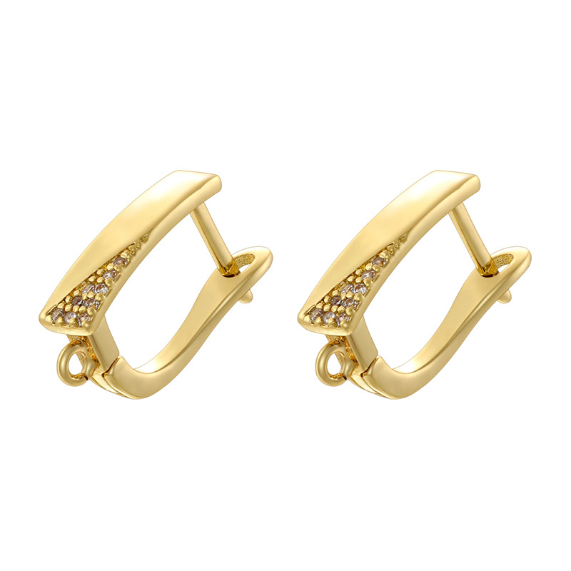 Ve1546 gold earrings 1 pair