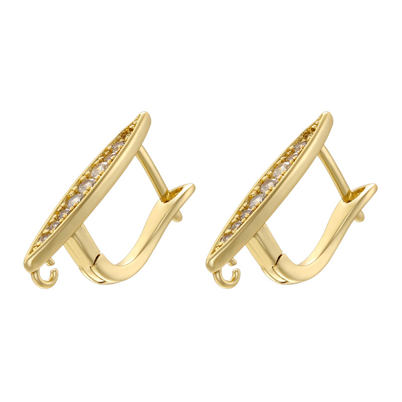 Ve1548 gold earrings 1 pair