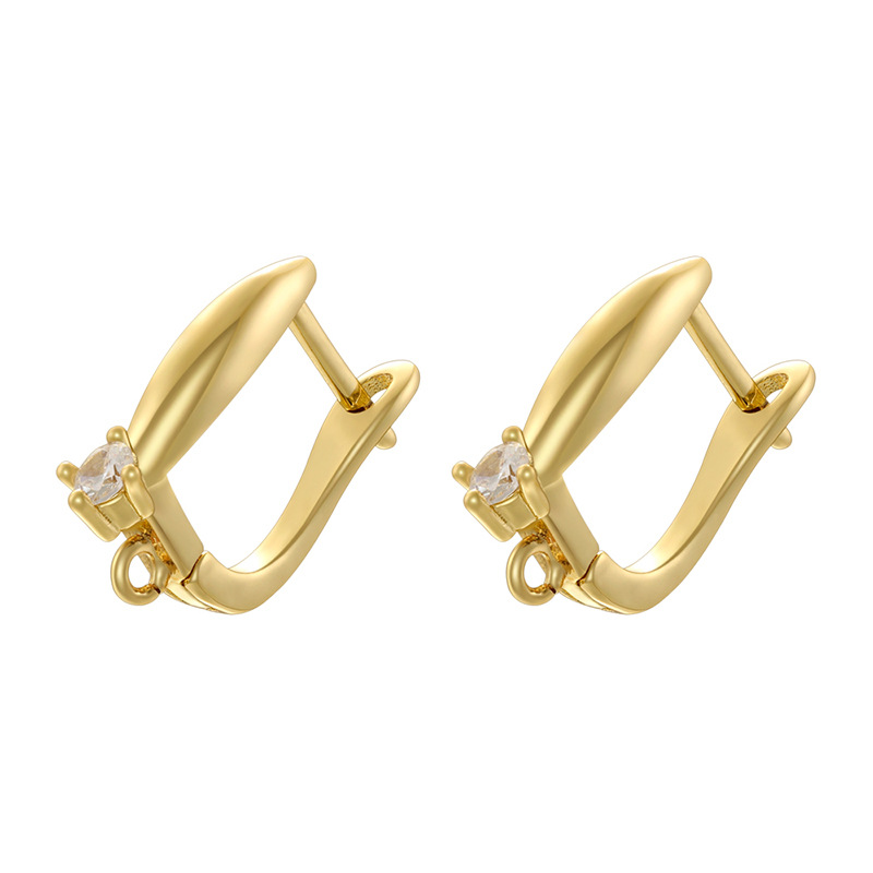 Ve1549 gold earrings 1 pair