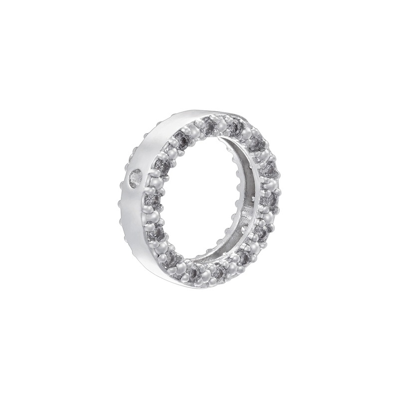 Vz441 white gold white diamond 10mm