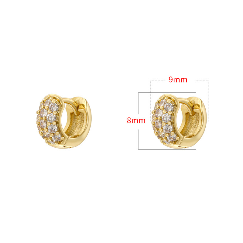 VE1456 gold 1 pair