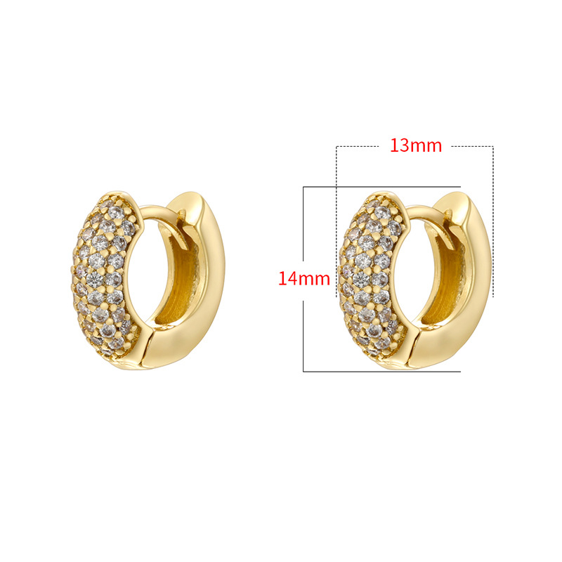 VE1458 gold 1 pair