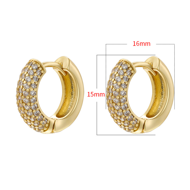 VE1459 gold 1 pair