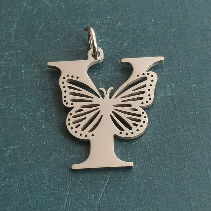 Y silver pendant