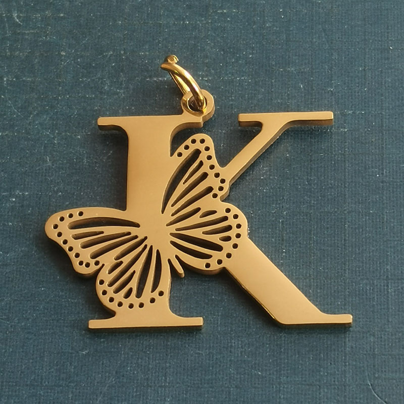 K gold pendant