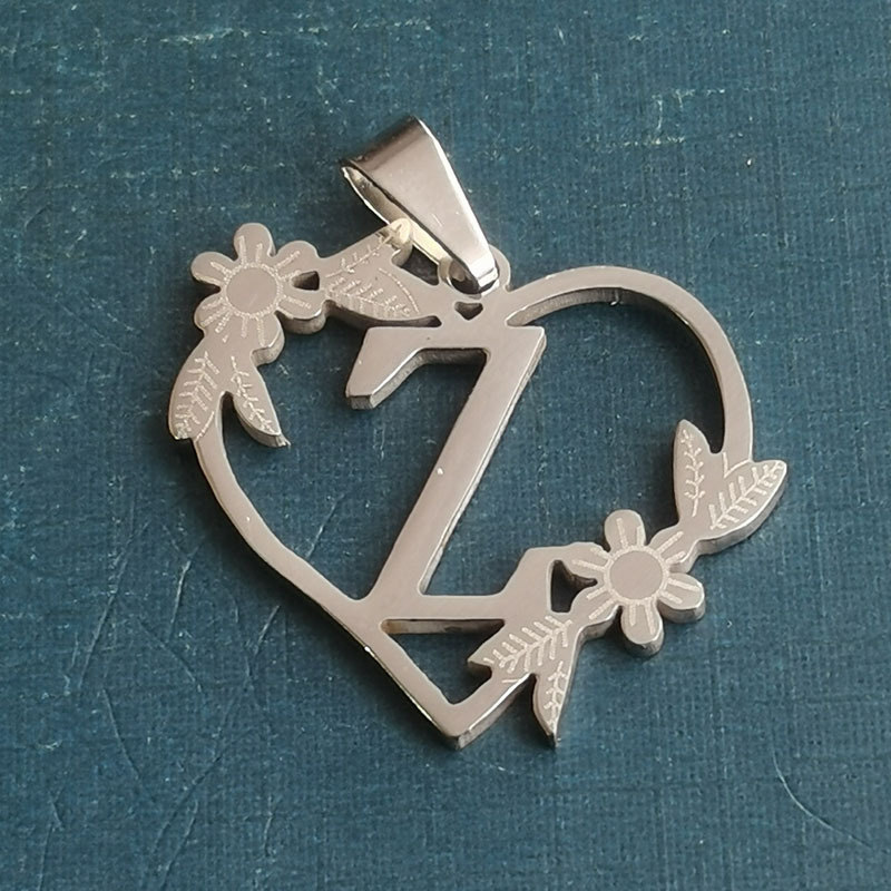 Z silver pendant