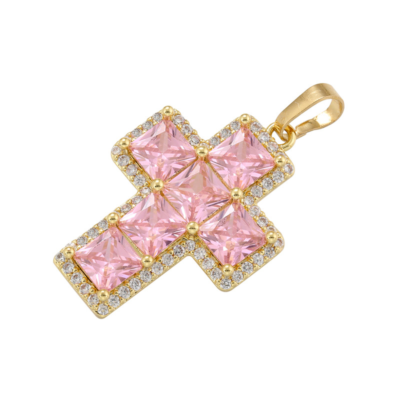 Golden pink diamond