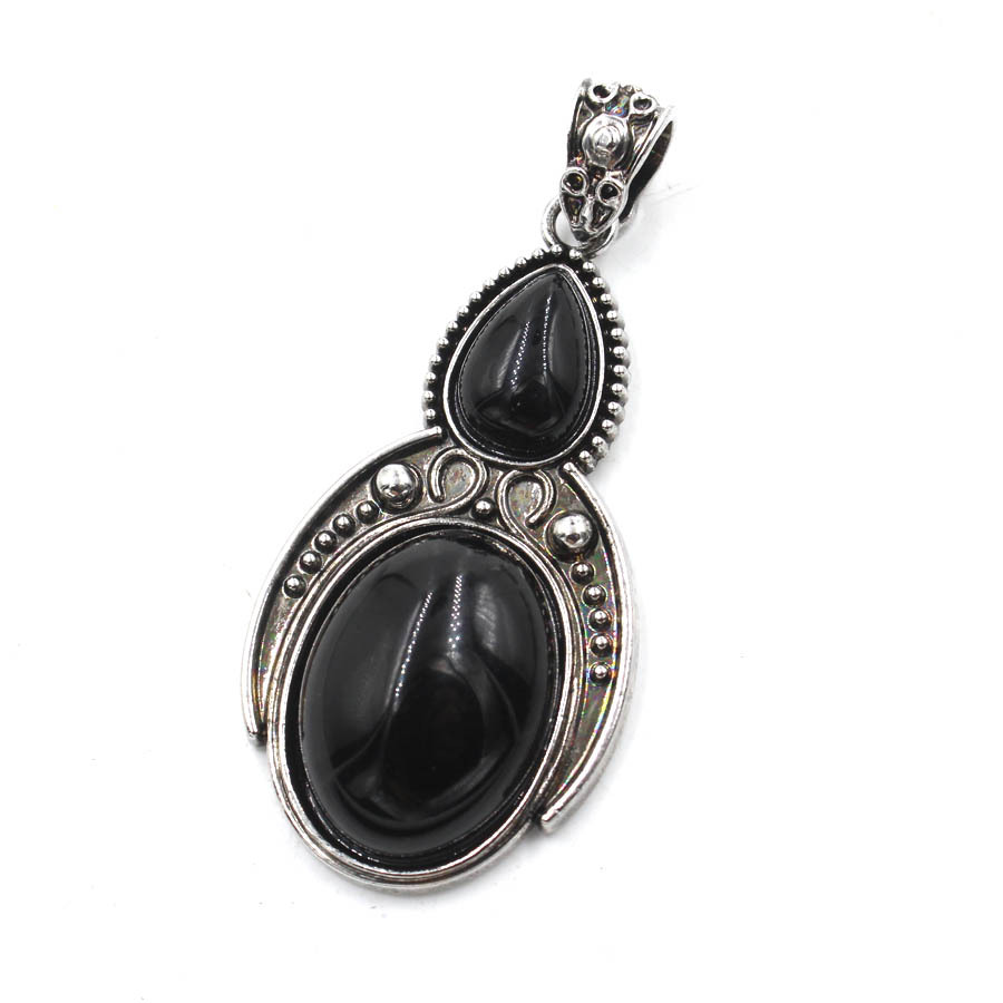 Black obsidian