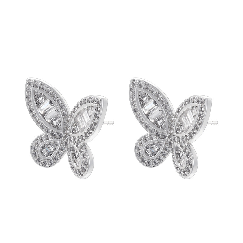 VE1418 white gold 1 pair