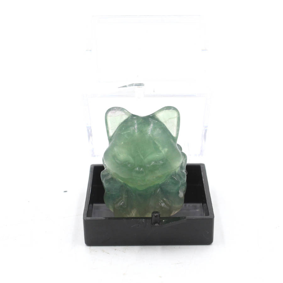 Green fluorite (including box)