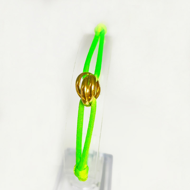 Fluorescent Green Gold Accessories