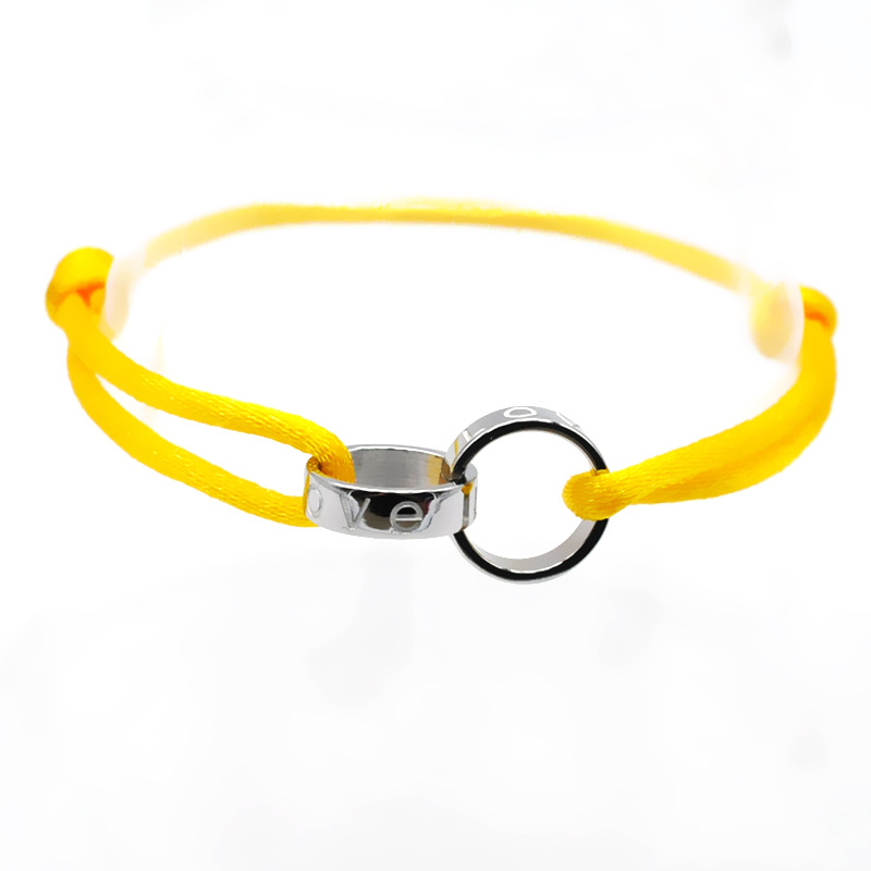 Yellow rope steel color accessories