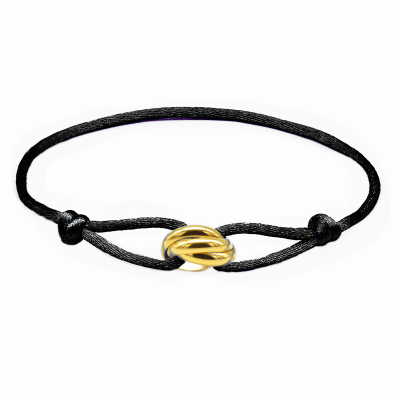 Black Rope Gold Accessories