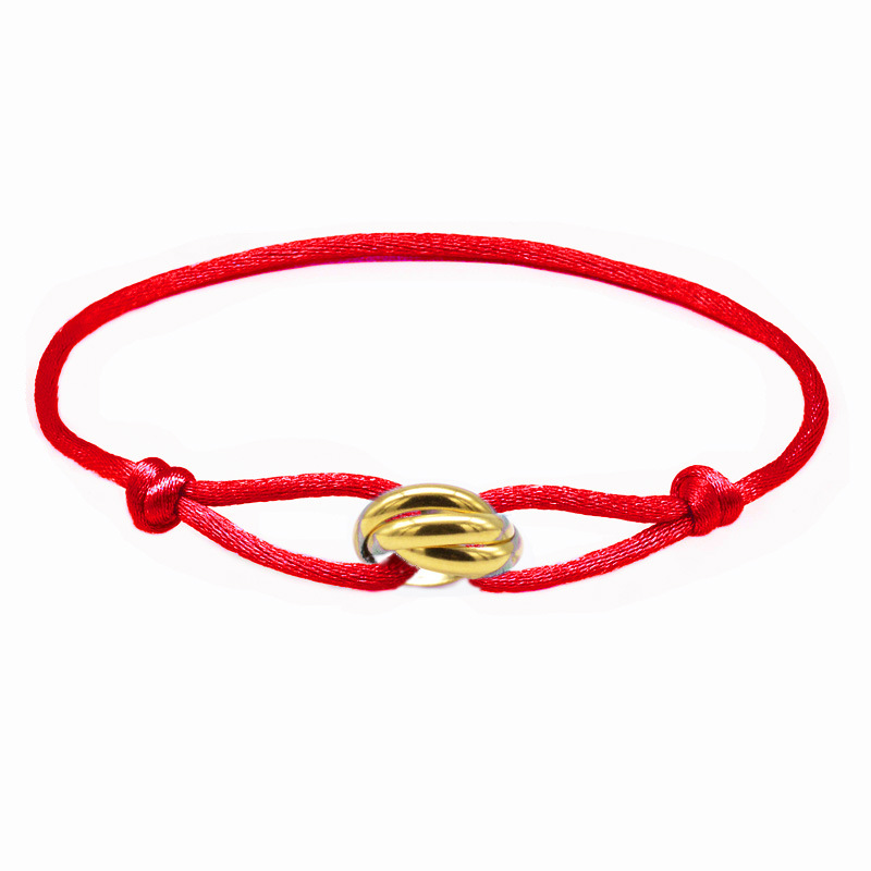 Big Red Rope Gold Accessories