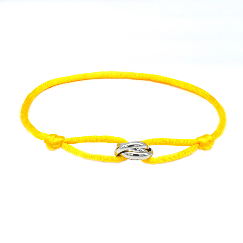 Yellow rope steel color accessories