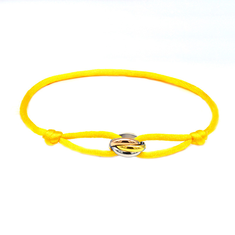 Yellow rope three-color accessories