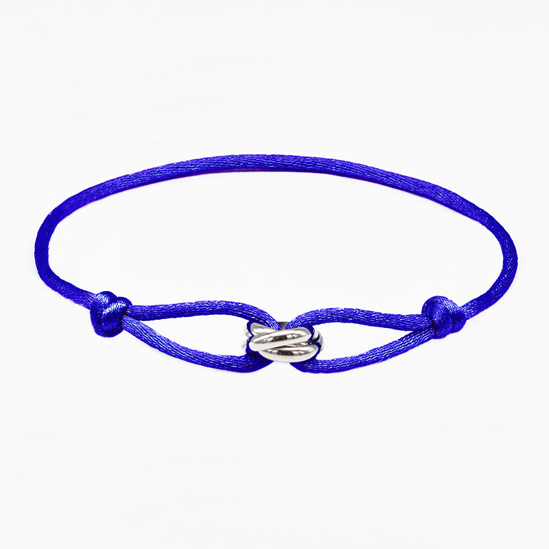 sapphire blue rope steel color accessories