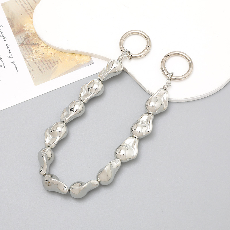 K221 special-shaped hand chain silver