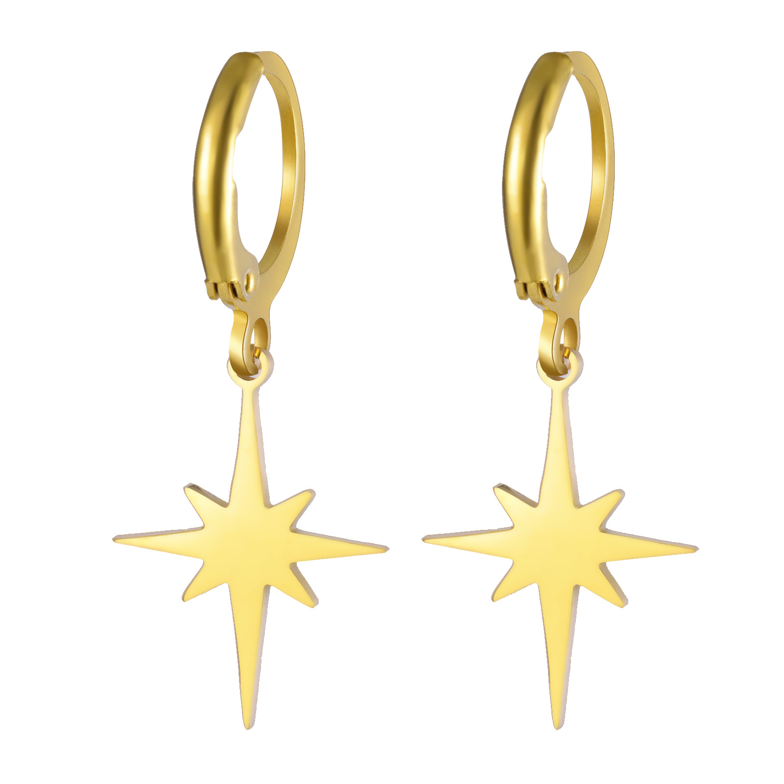 Six-pointed star light-gold