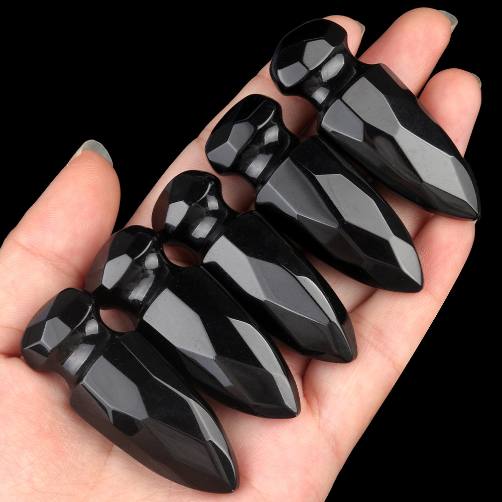 Black obsidian