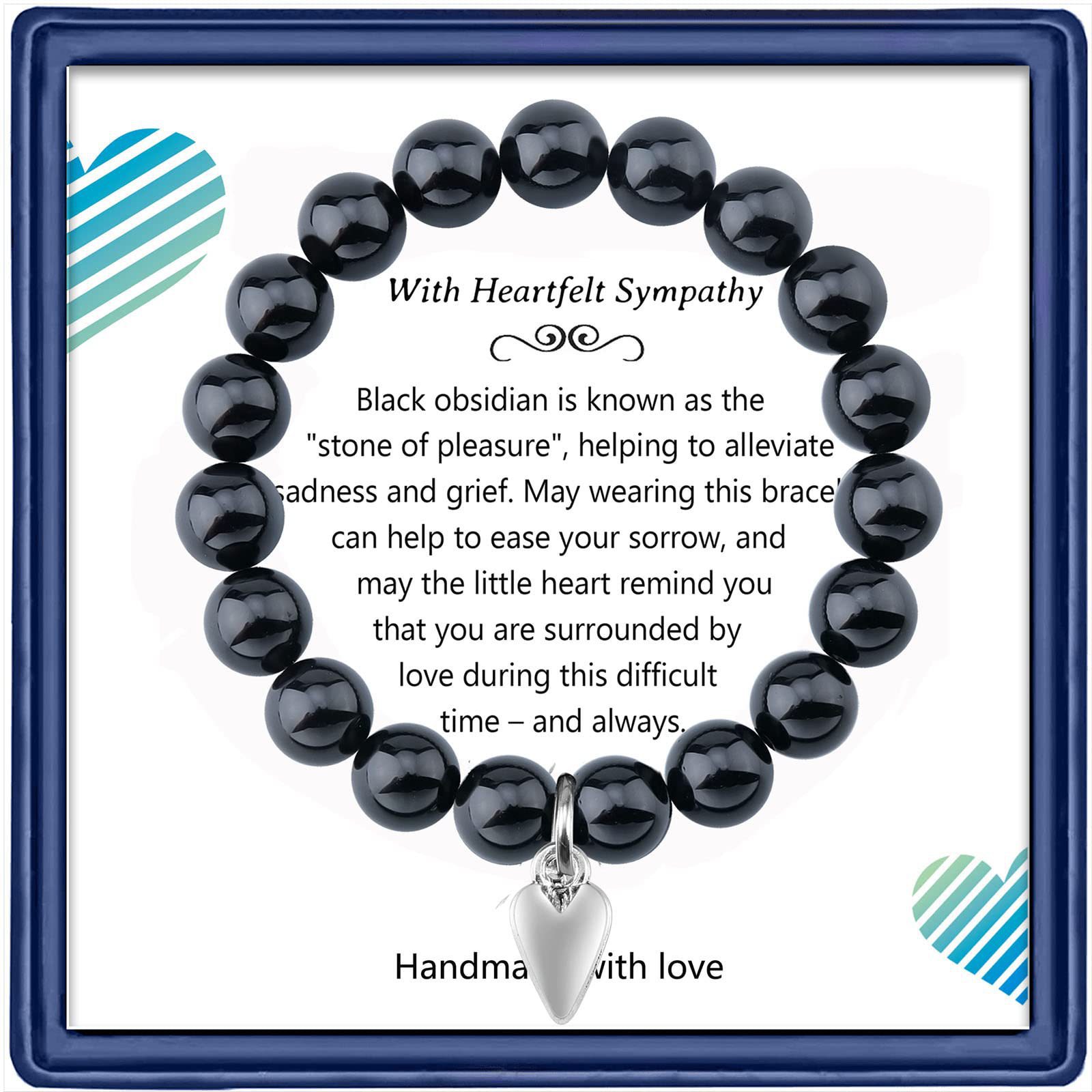 Black Onyx Heart